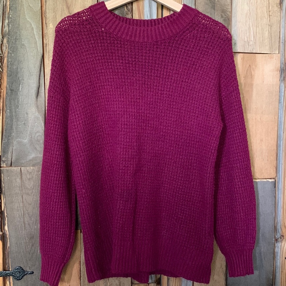 American Eagle Purple Sweater